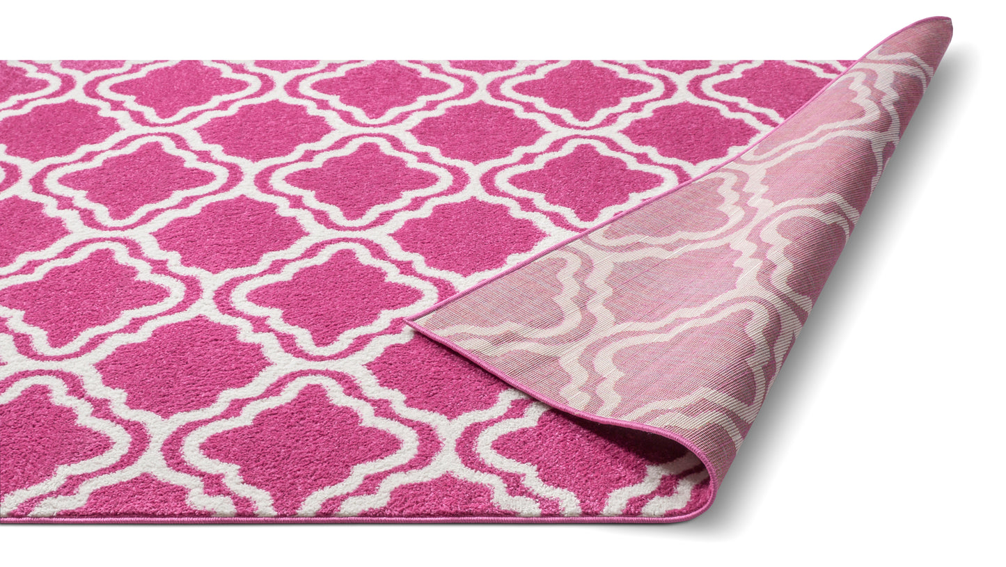 Starbright Calipso Pink Kids Rug 0940