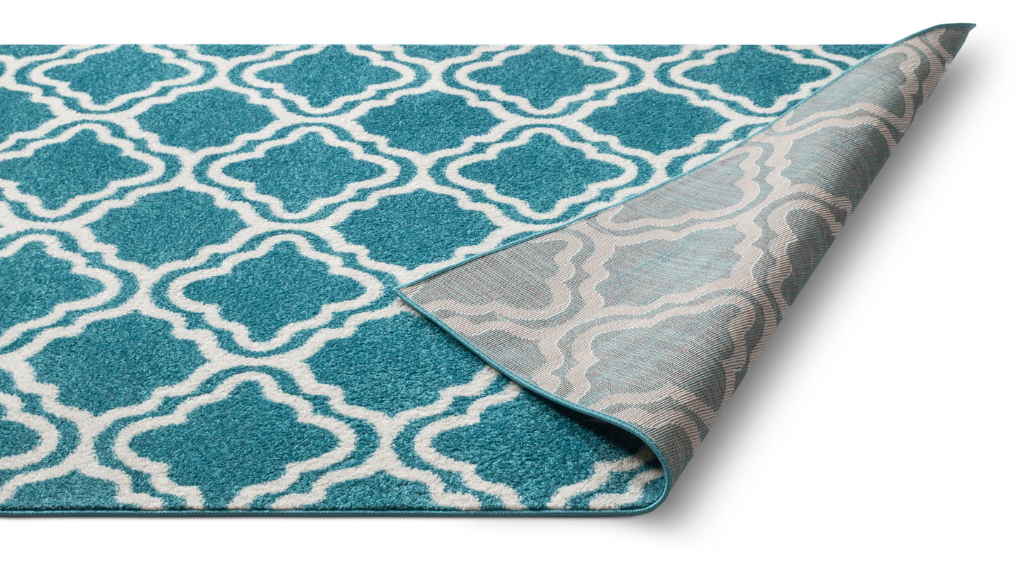 Starbright Calipso Blue Kids Rug 0946