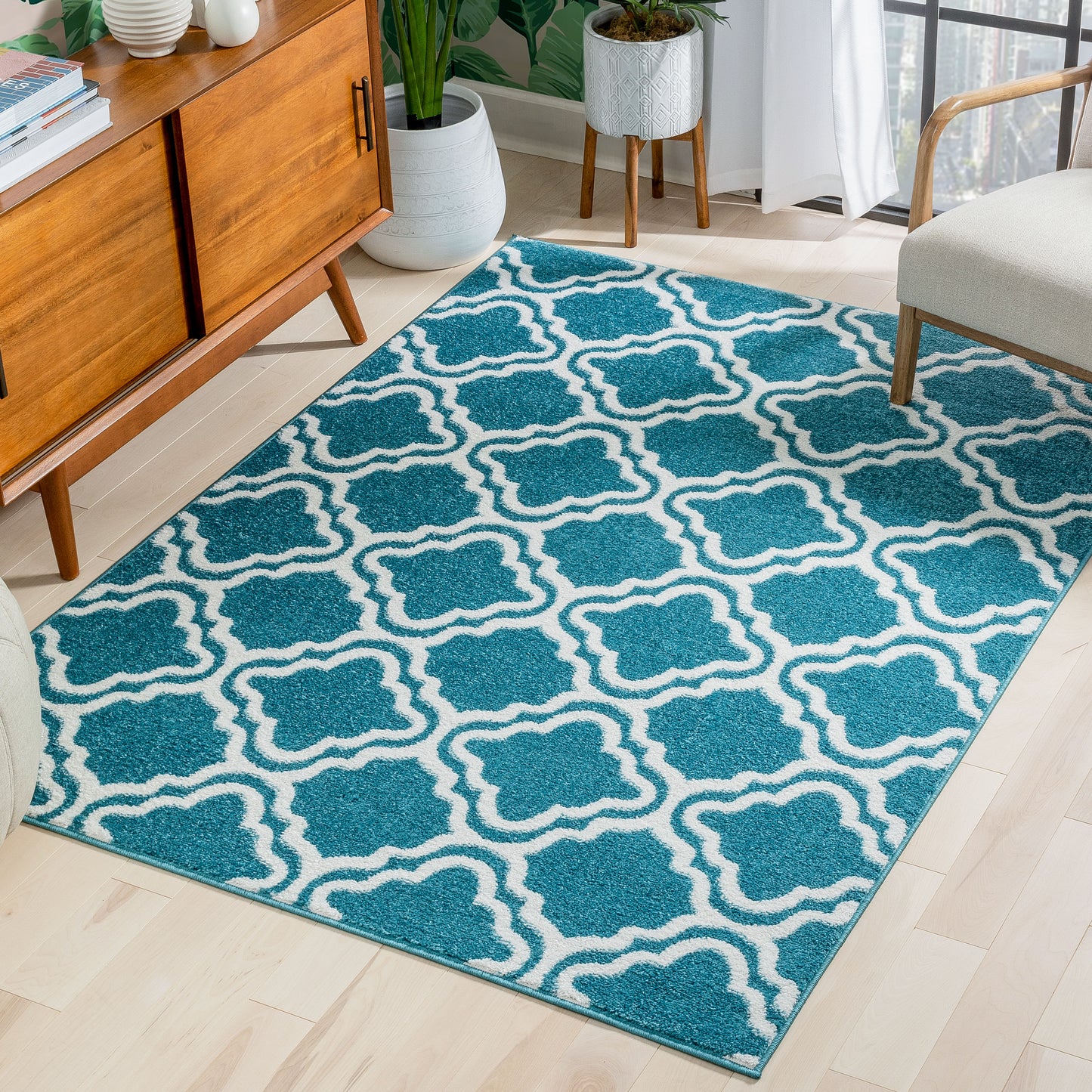 Starbright Calipso Blue Kids Rug 0946