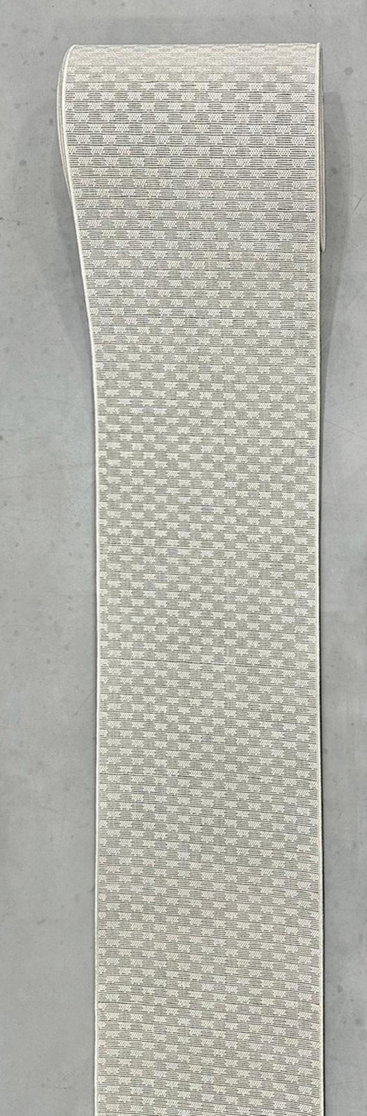 Alto Textures Ivory/Grey Roll Runner AL-308