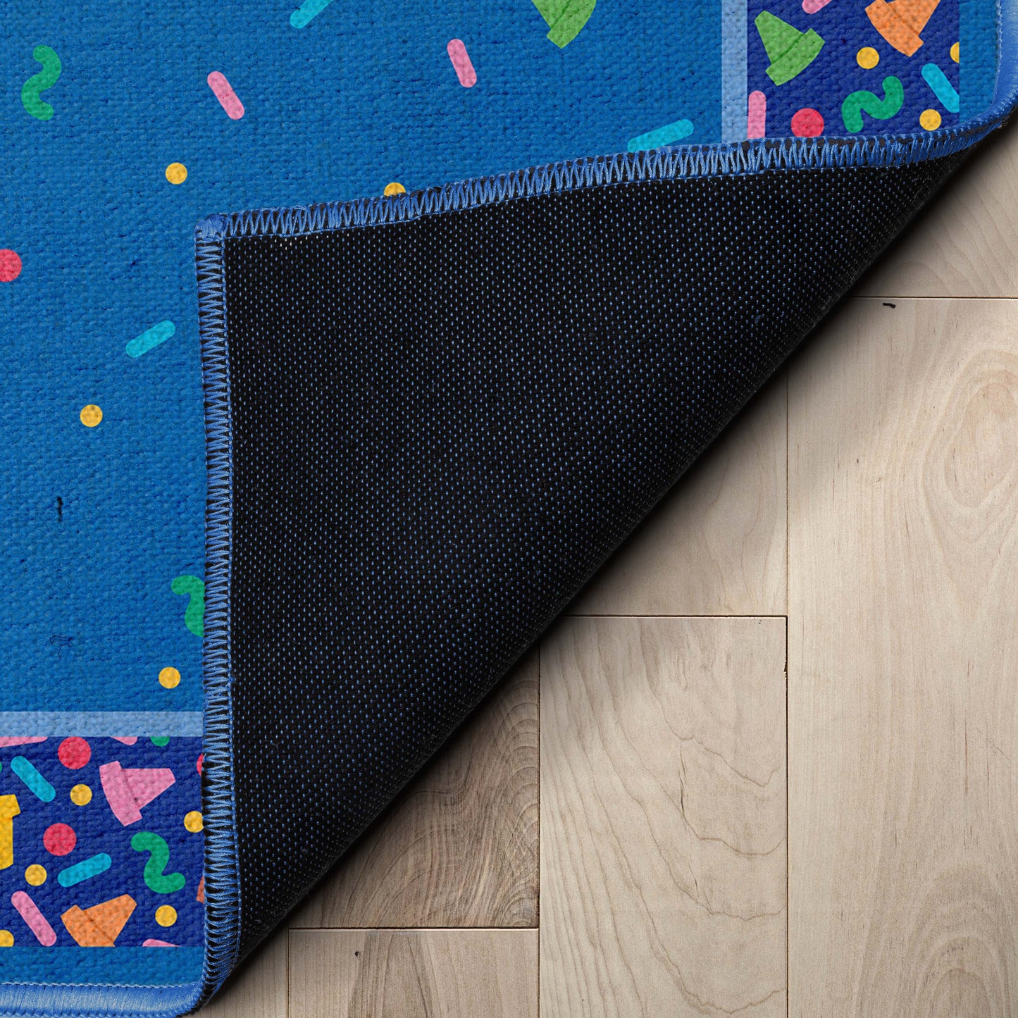 Crayola Confetti Blue Rug CRA-06A