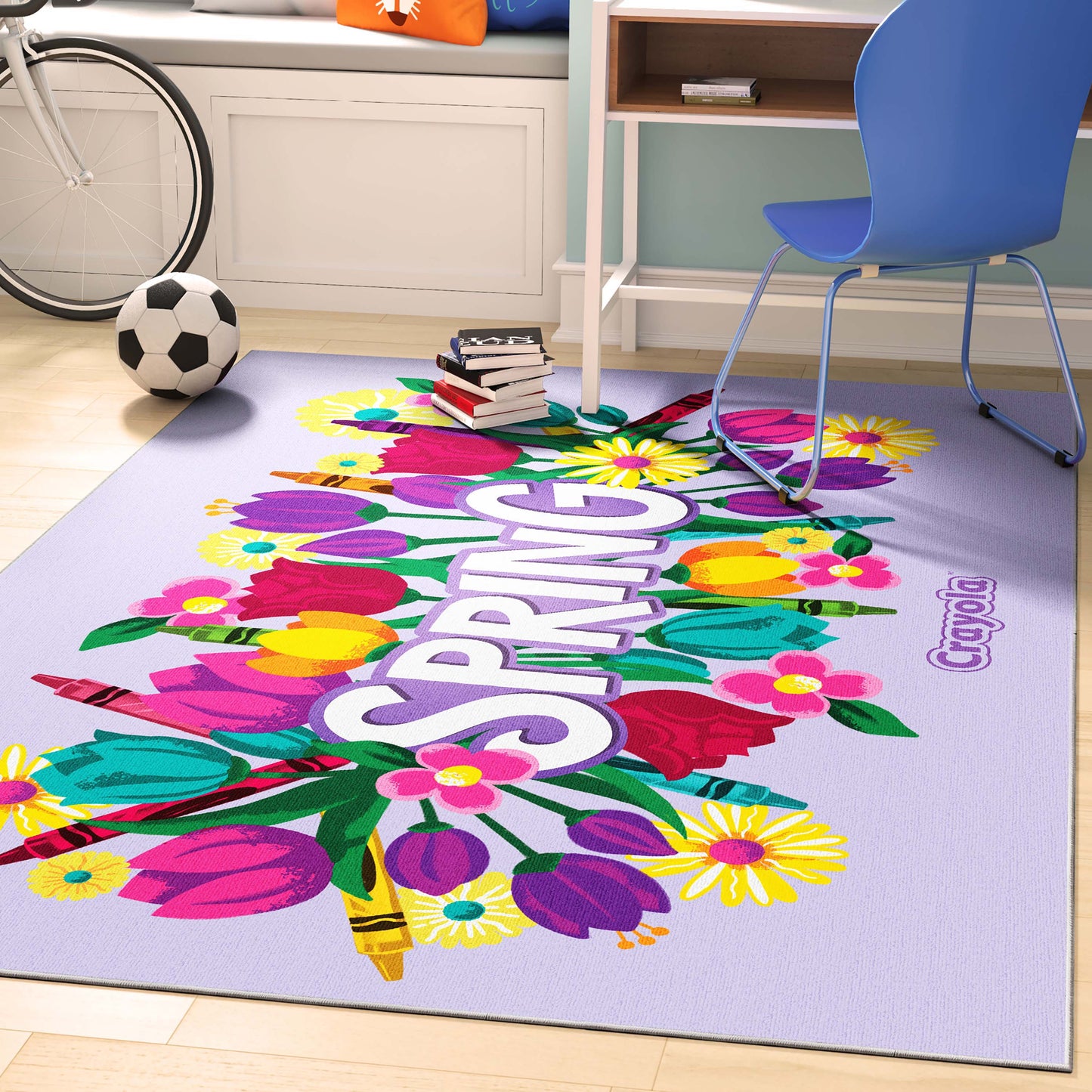 Crayola Spring Lilac Rug CRA-15A