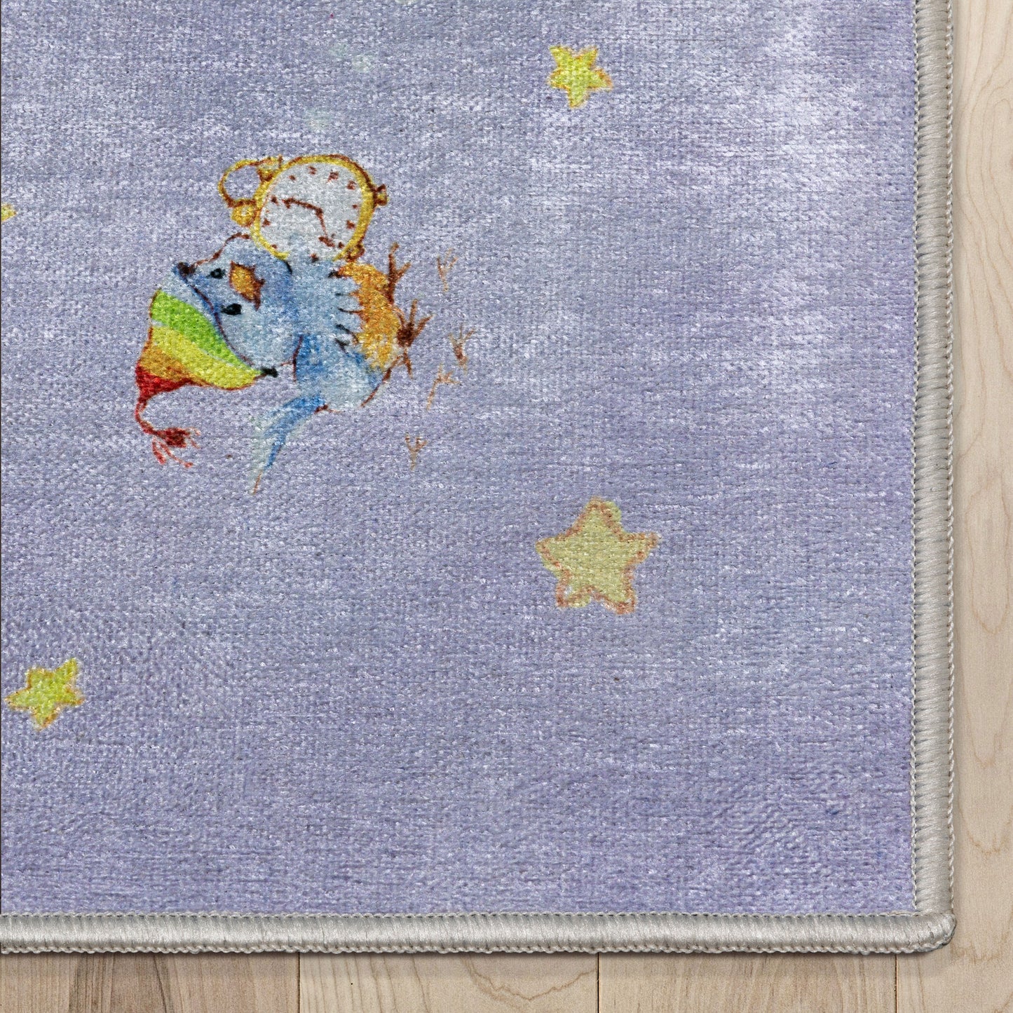 Care Bears Sailing On Clouds Lavendar Rug CRB-05A