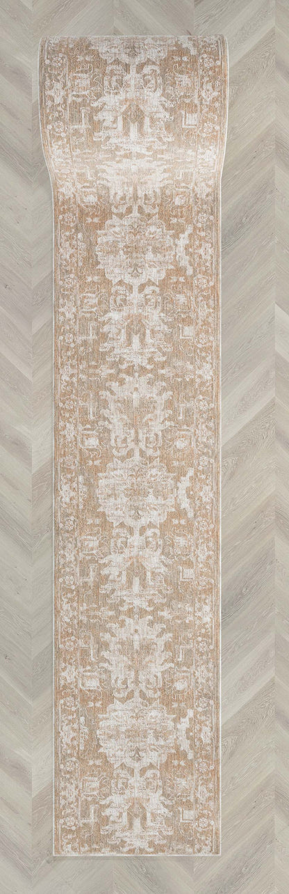 Ethos Serenity Beige Roll Runner ETH-02