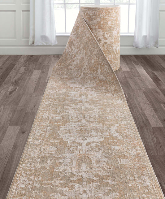 Ethos Serenity Beige Roll Runner ETH-02