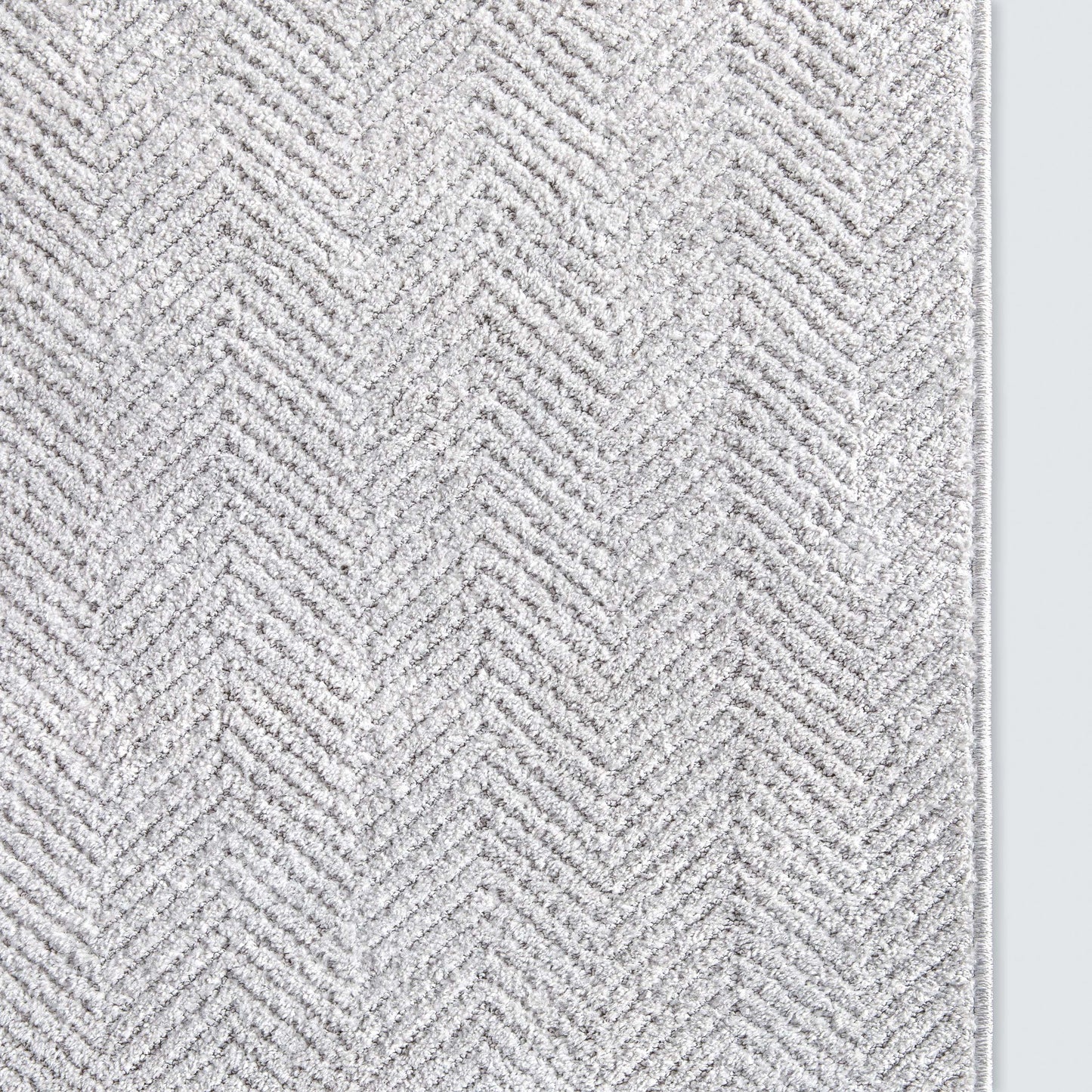 Harlow Pompeii Light Grey Roll Runner HAR-147