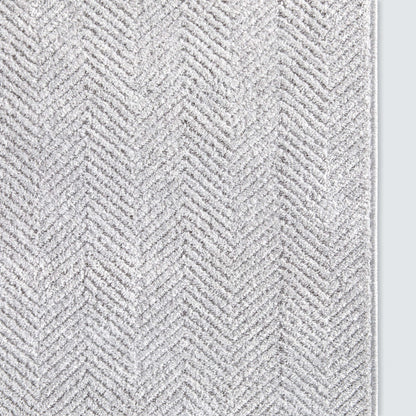 Harlow Pompeii Light Grey Roll Runner HAR-147