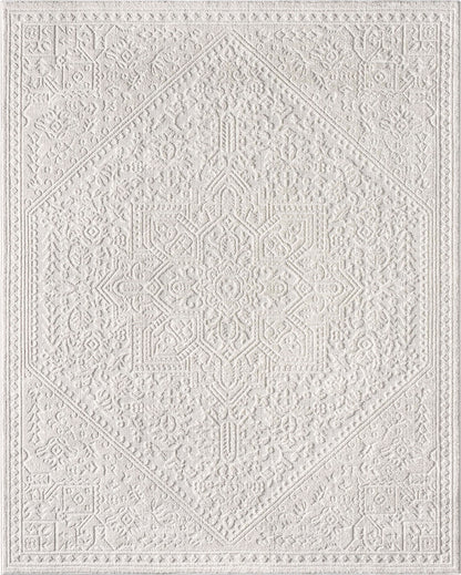 Harlow Cloud Medallion Ivory Rug HAR-72