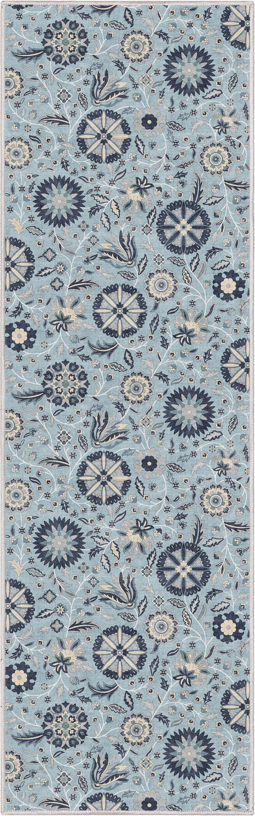 Kings Court Charlotte Light Blue Rug IP-KC-182