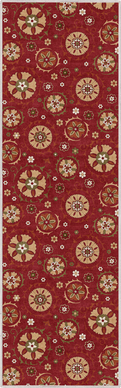Kings Court Beatrice Red Rug IP-KC-190