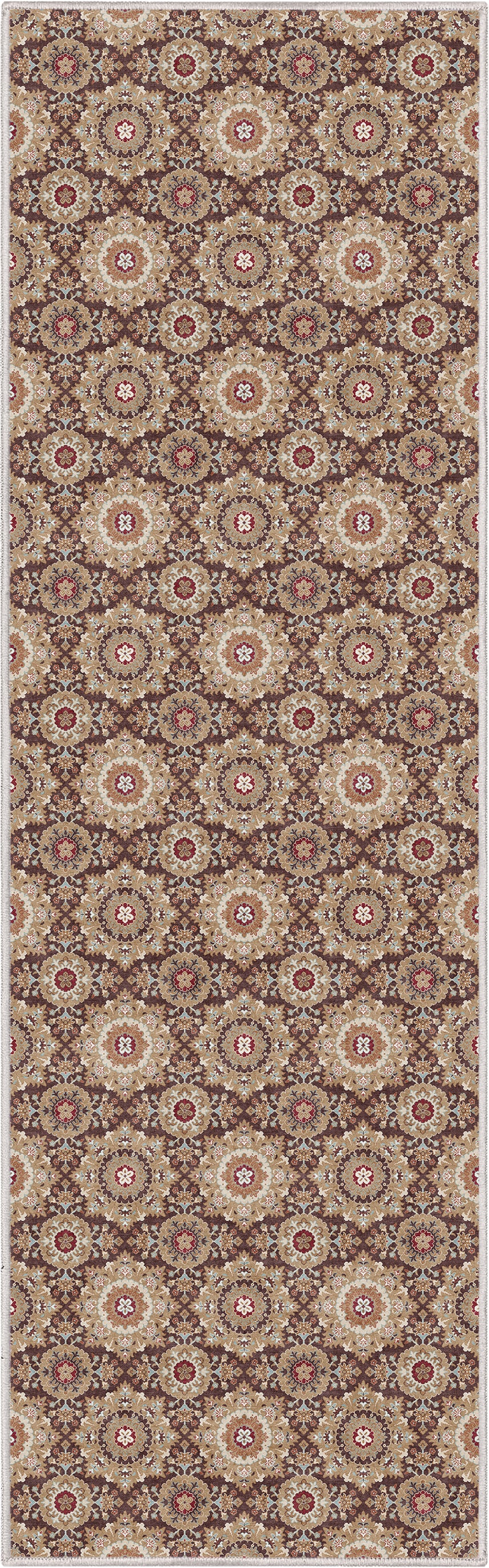 Kings Court Victoria Brown Rug IP-KC-212