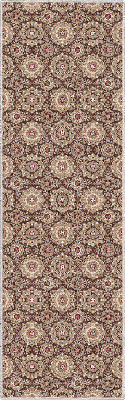 Kings Court Victoria Brown Rug IP-KC-212