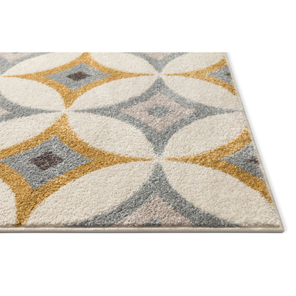 Perla Gold Modern Bohemian Rug MC-291