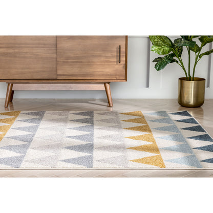 Nova Ivory Modern Scandinavian Rug MC-302