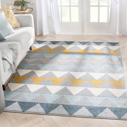 Nova Grey Modern Scandinavian Rug MC-307