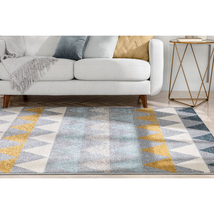 Nova Grey Modern Scandinavian Rug MC-307