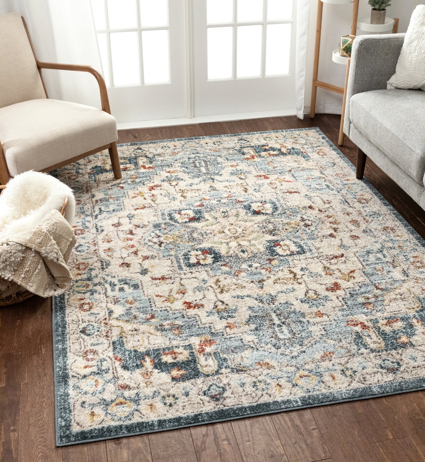 Stella Blue Modern Rug MC-394