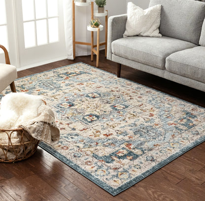 Stella Blue Modern Rug MC-394