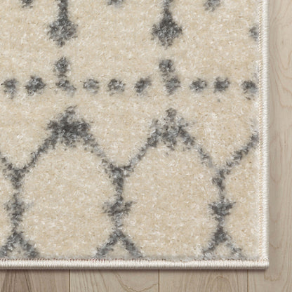 Mystic Colette Ivory Grey Rug MC-452