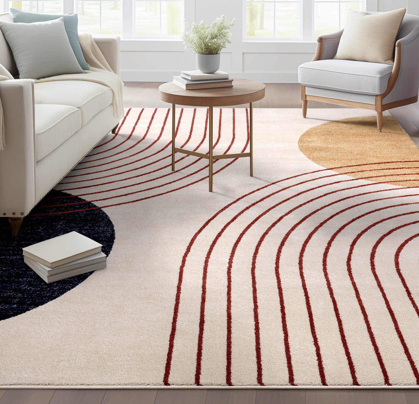 Omaha Laslow Ivory Rug OM-222