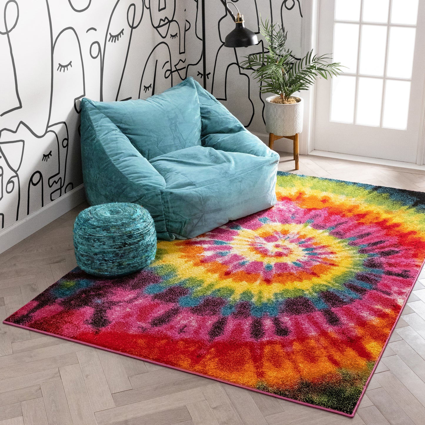 Woodstock Multi Modern Rug VI130