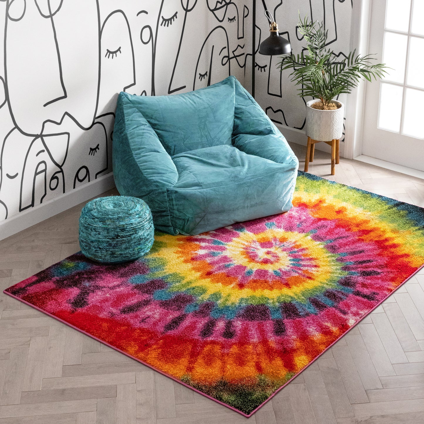 Woodstock Multi Modern Rug VI130