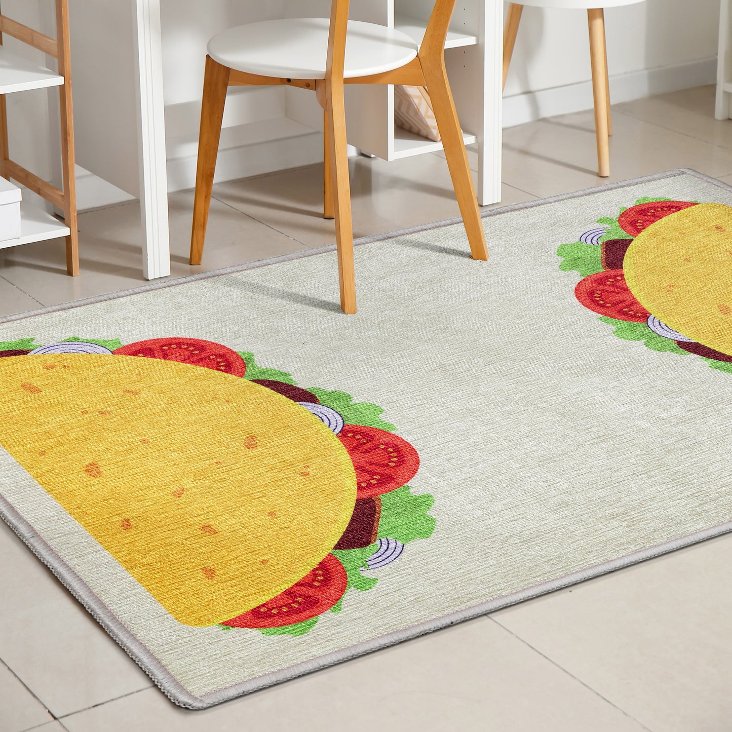 Apollo Double Taco Multi Yellow Rug W-AP-12B