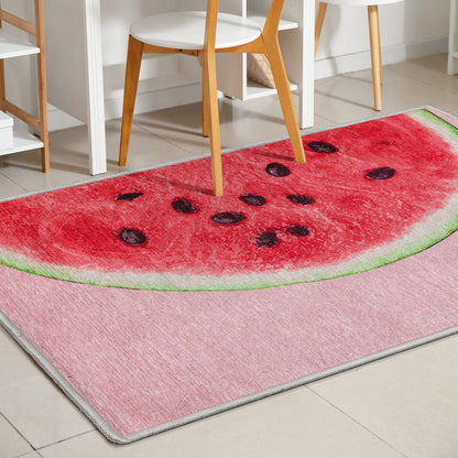 Apollo Half Watermelon Red Pink Rug W-AP-15A