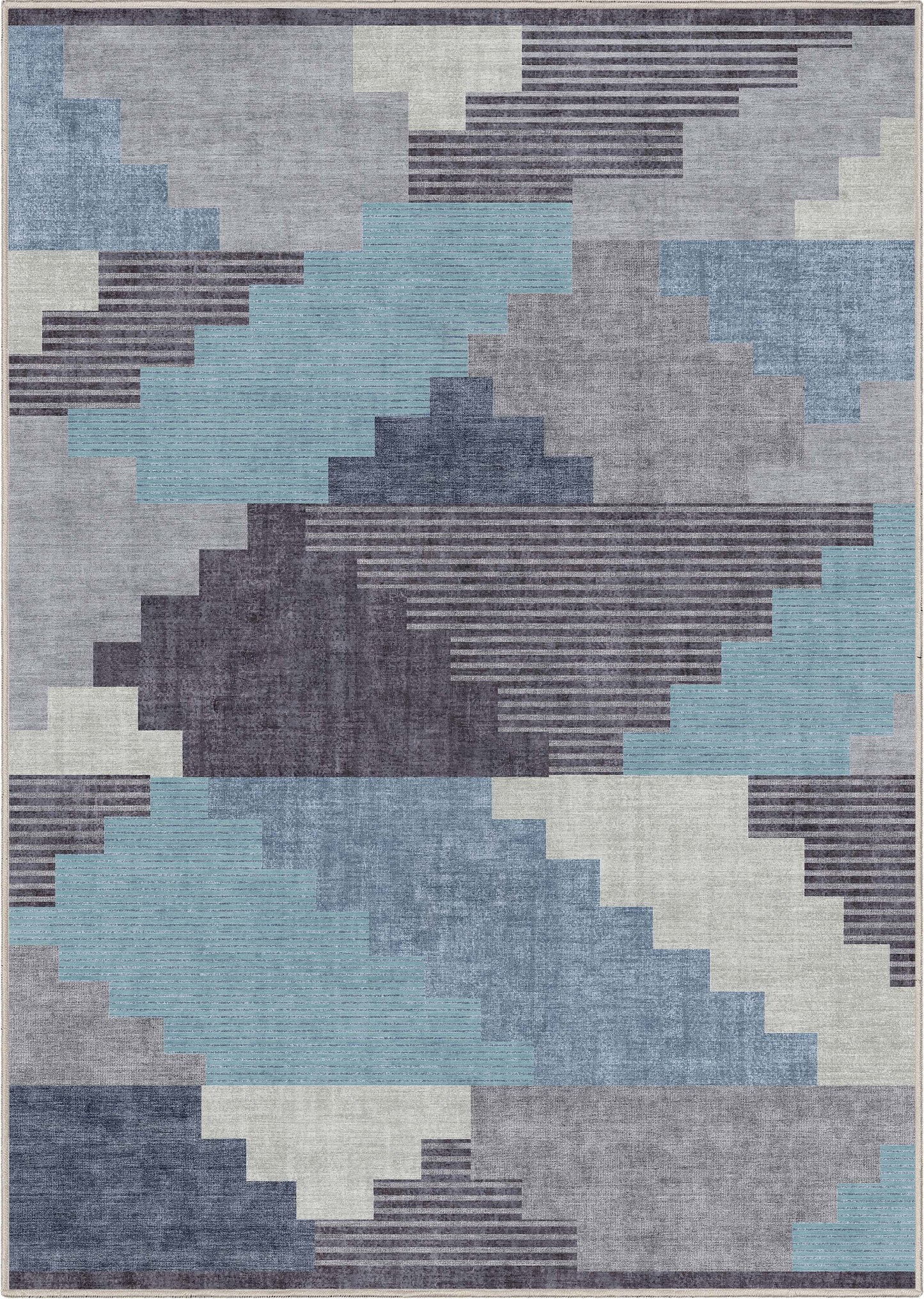 Apollo Portsmouth Blue Rug W-AP-33A