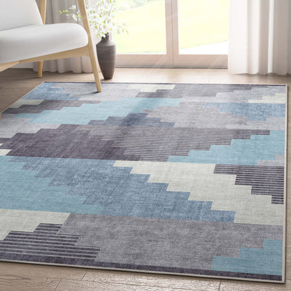 Apollo Portsmouth Blue Rug W-AP-33A