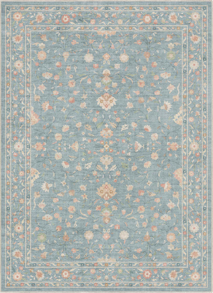 Apollo Venice Blue Flat-Weave Rug W-AP-74B