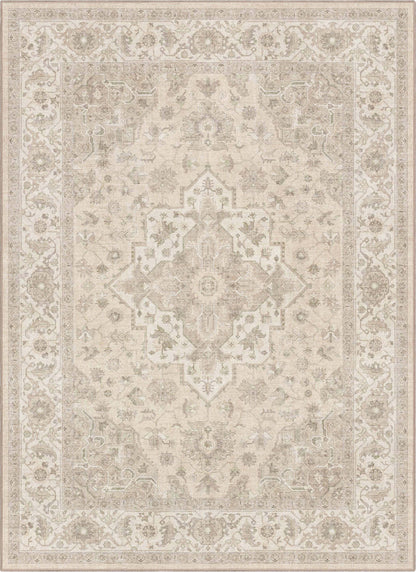 Apollo Cedar Beige Green Flat-Weave Rug W-APE-05G