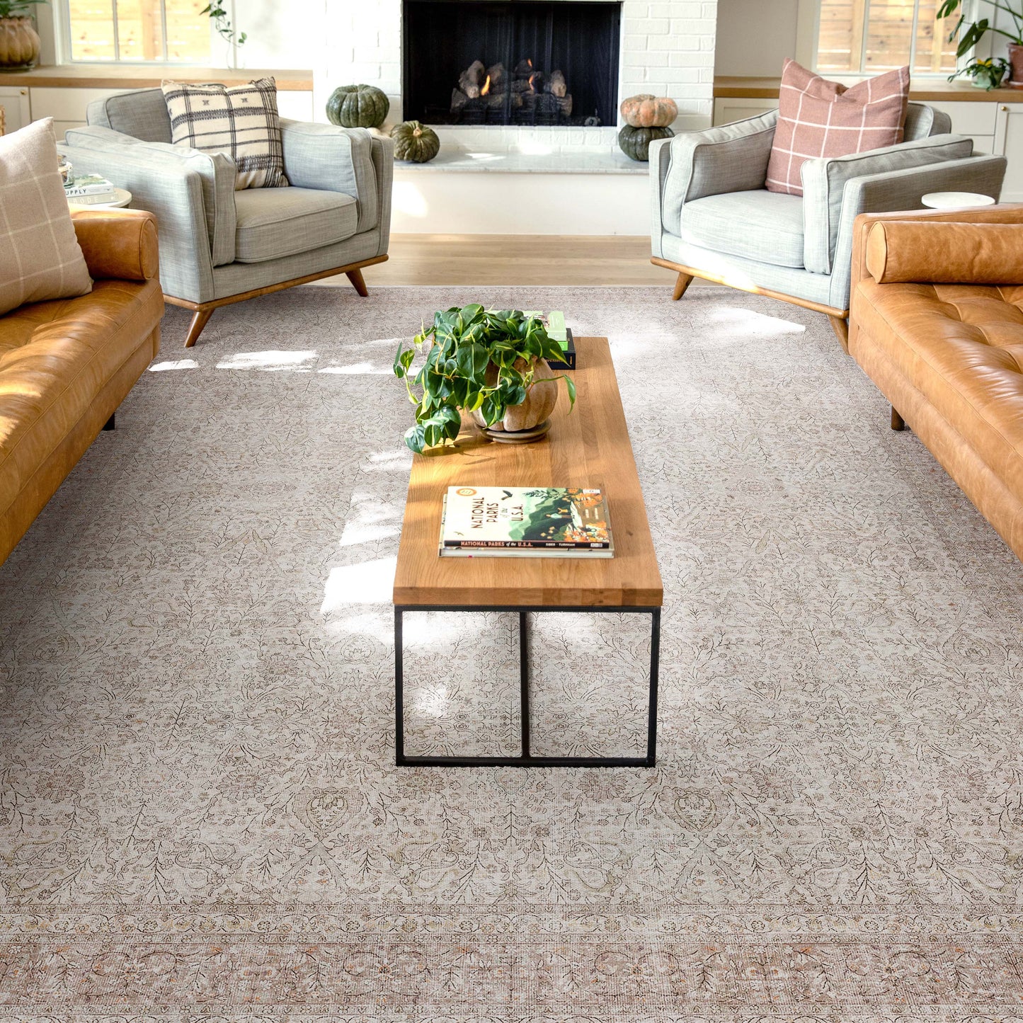 Asha Isolde Beige Rug W-AS-08B