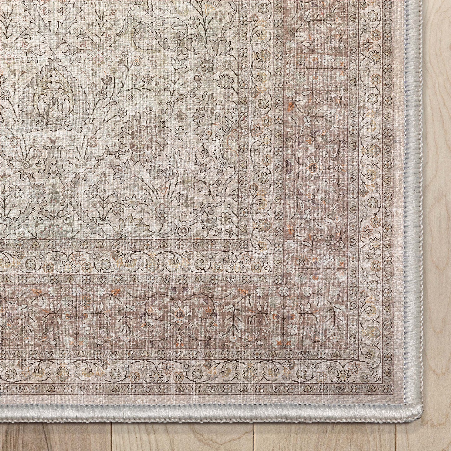 Asha Isolde Beige Rug W-AS-08B