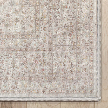 Asha Isolde Ivory & Cream Rug W-AS-08D