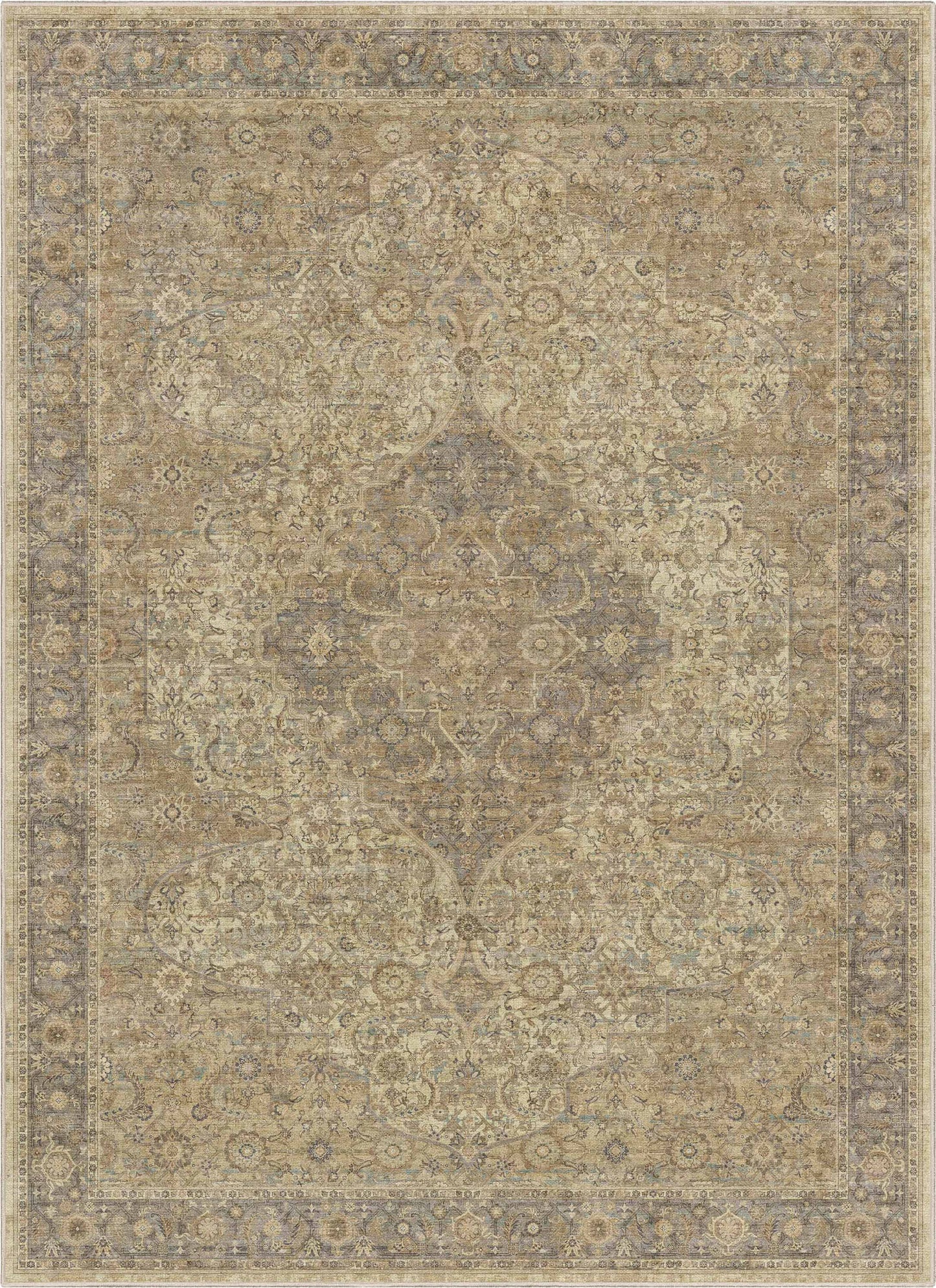 Asha Ankara Beige Flat-Weave Rug W-AS-12B