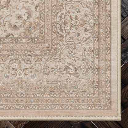 Asha Athens Beige Flat-Weave Rug W-AS-17A