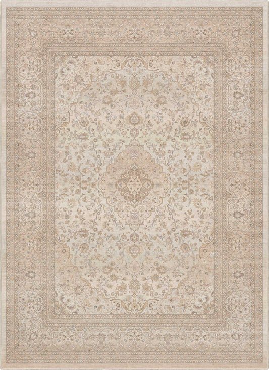 Asha Athens Beige Flat-Weave Rug W-AS-17A