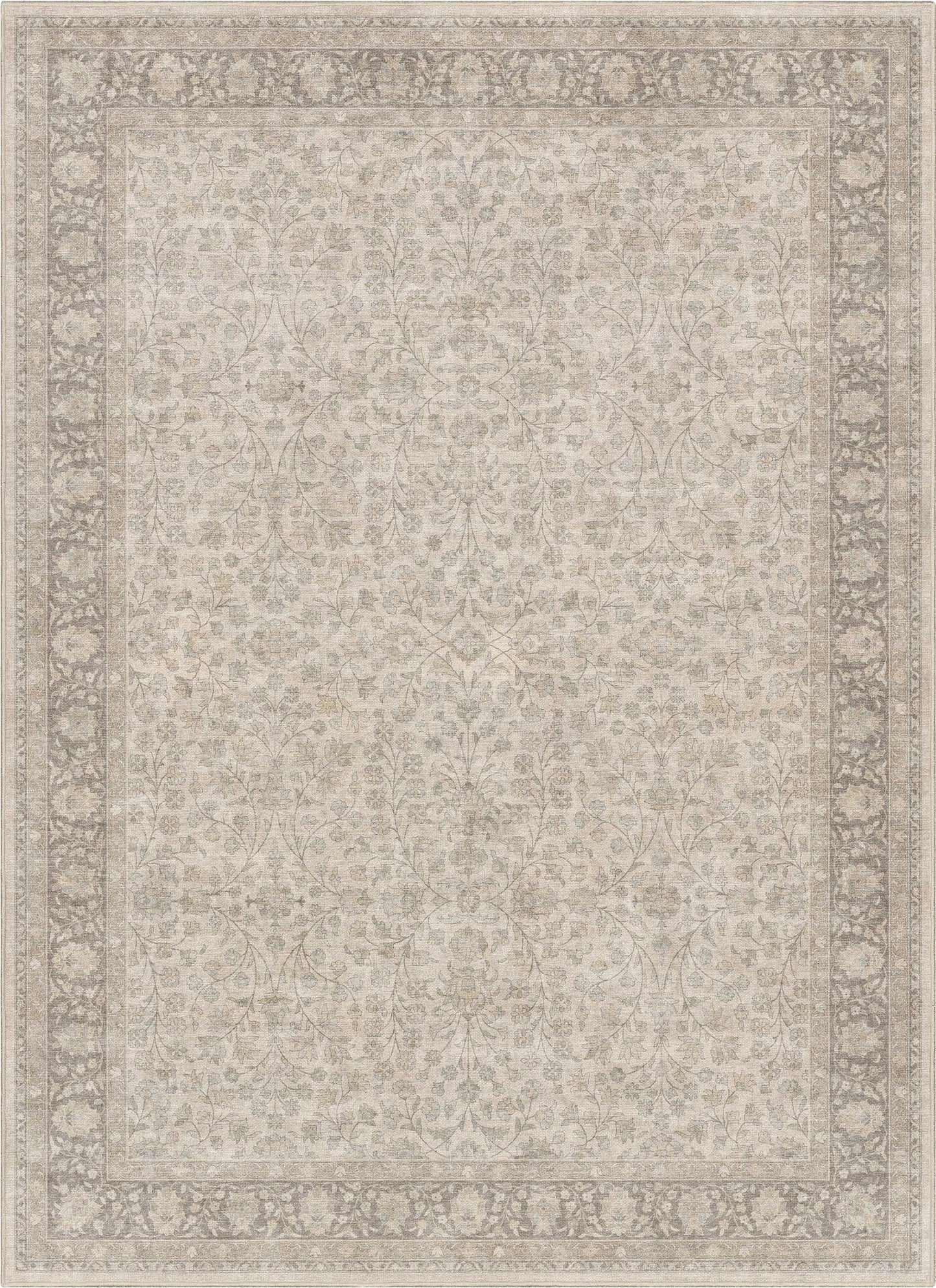 Asha Madrid Beige Flat-Weave Rug W-AS-20A