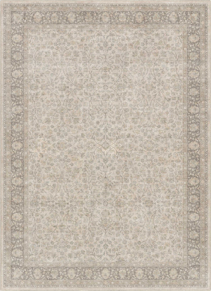 Asha Madrid Beige Flat-Weave Rug W-AS-20A