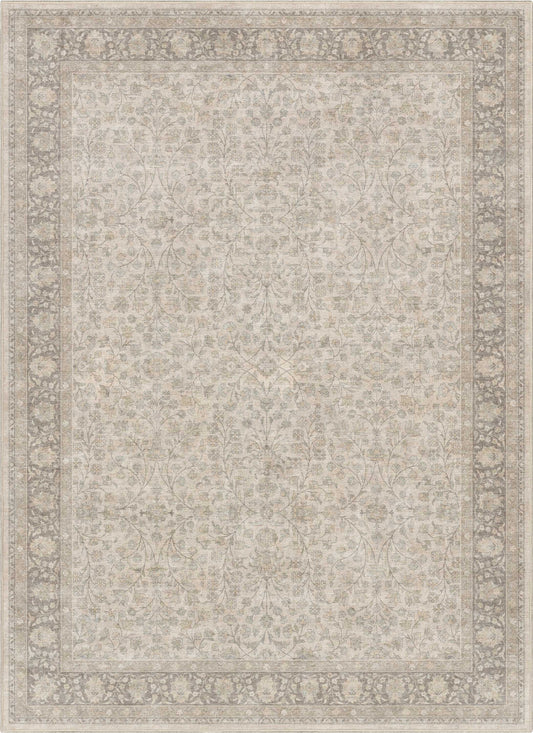 Asha Madrid Beige Flat-Weave Rug W-AS-20A