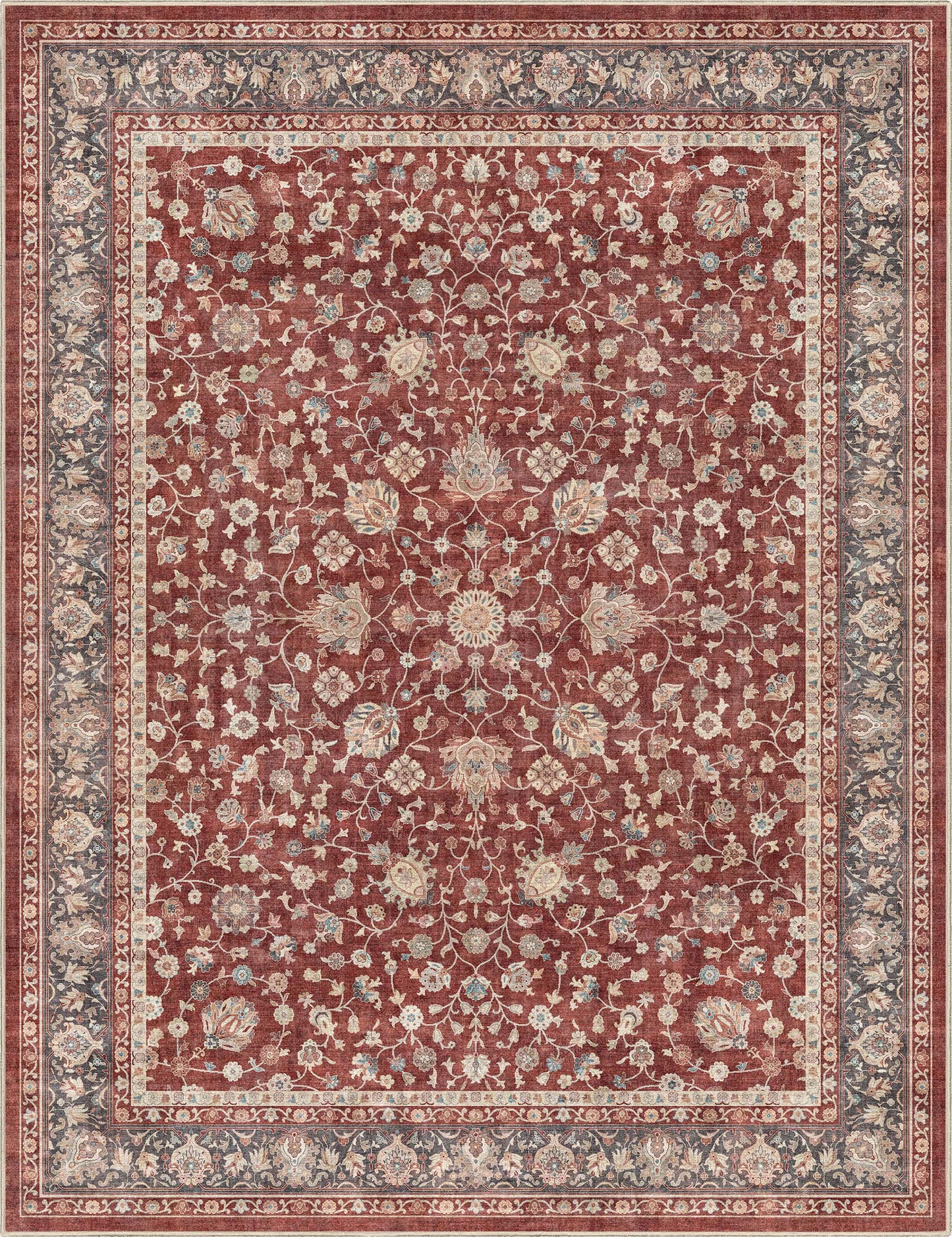 Asha Rome Red Rug W-AS-22B