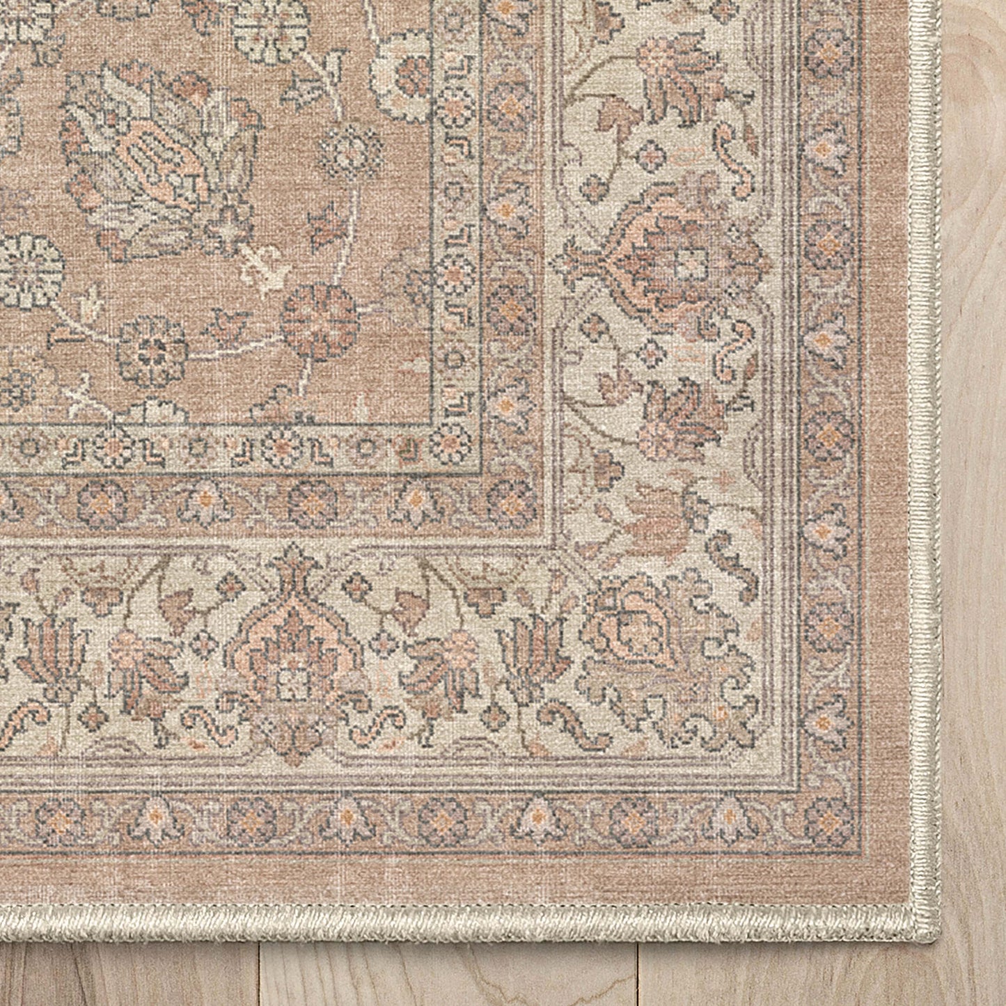 Asha Rome Beige Cream Rug W-AS-22C