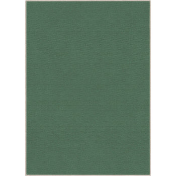 Plain Solid Green Rug W-PL-12C