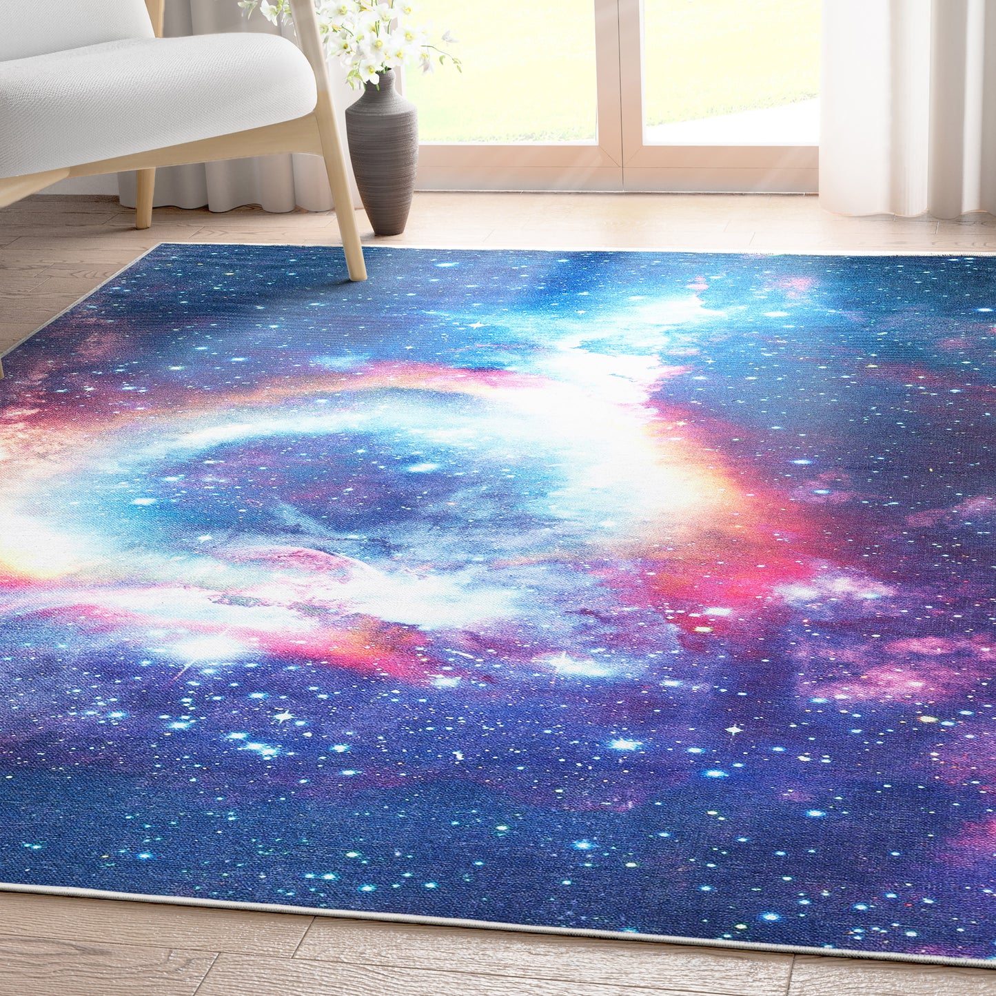 Celestial Space Helix Multi Color Rug W-SP-04A