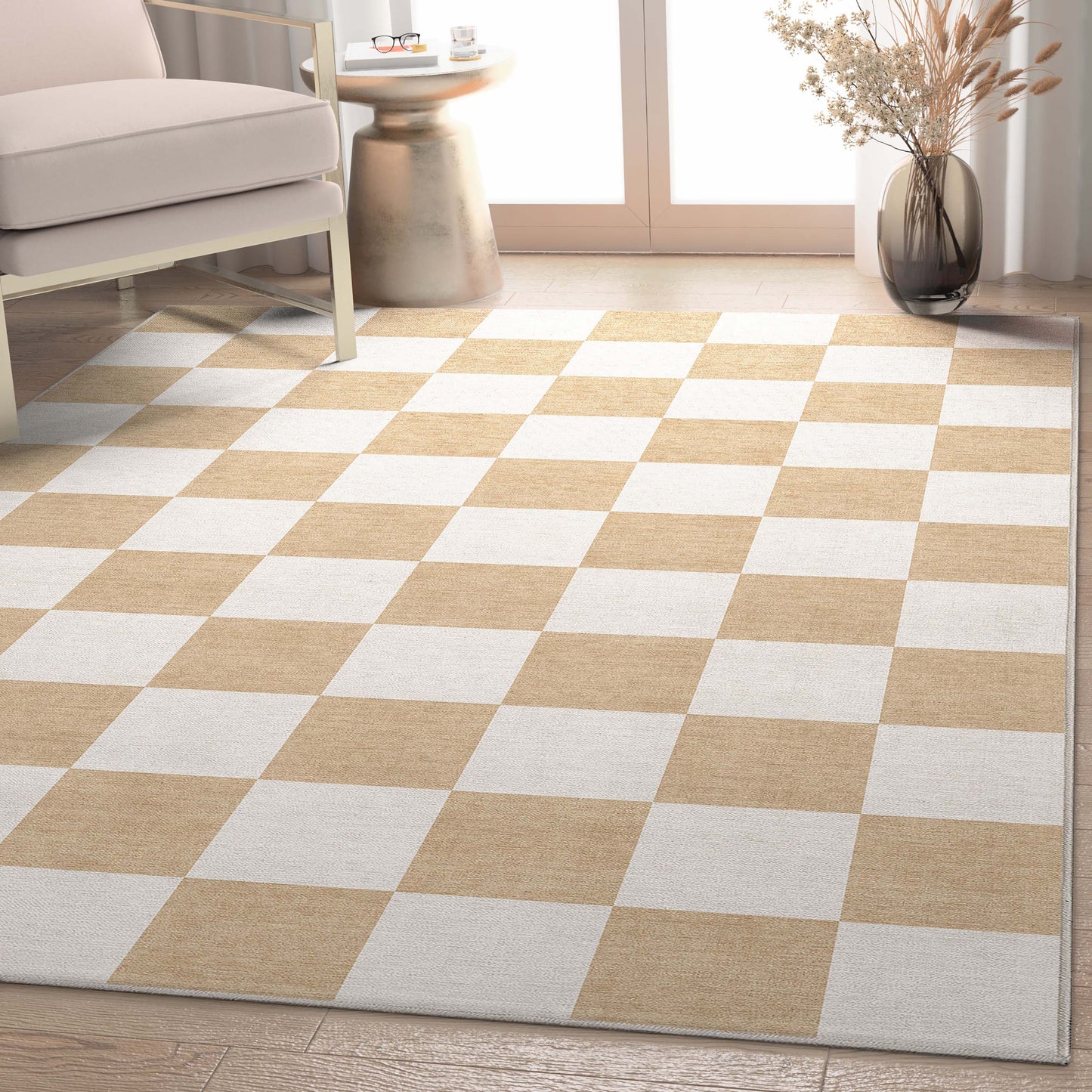 Apollo Square Yellow Rug W-SQR-01D