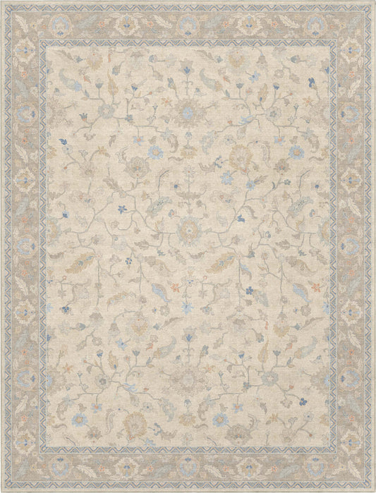 Ushak Mardin Cream Rug W-US-01A