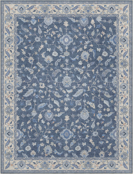 Ushak Mardin Blue Rug W-US-01B