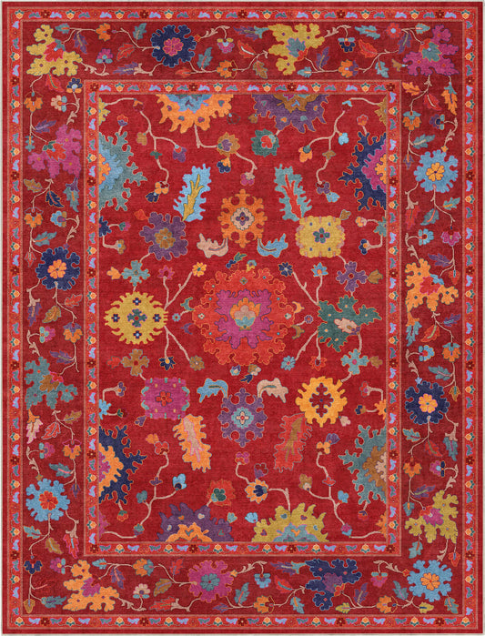 Ushak Bodrum Red Rug W-US-04B