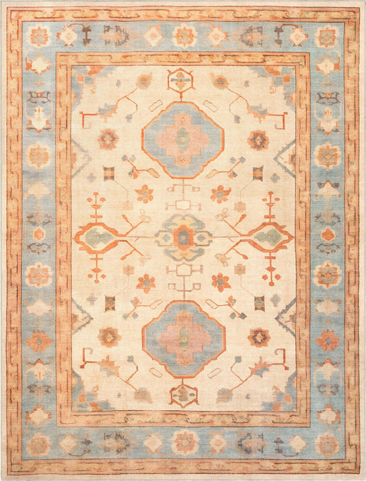 Ushak Fethiye Beige Rug W-US-10A